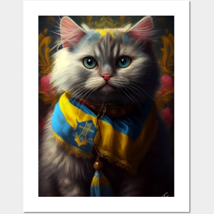 Cute Ukrainian Cat Posters and Art